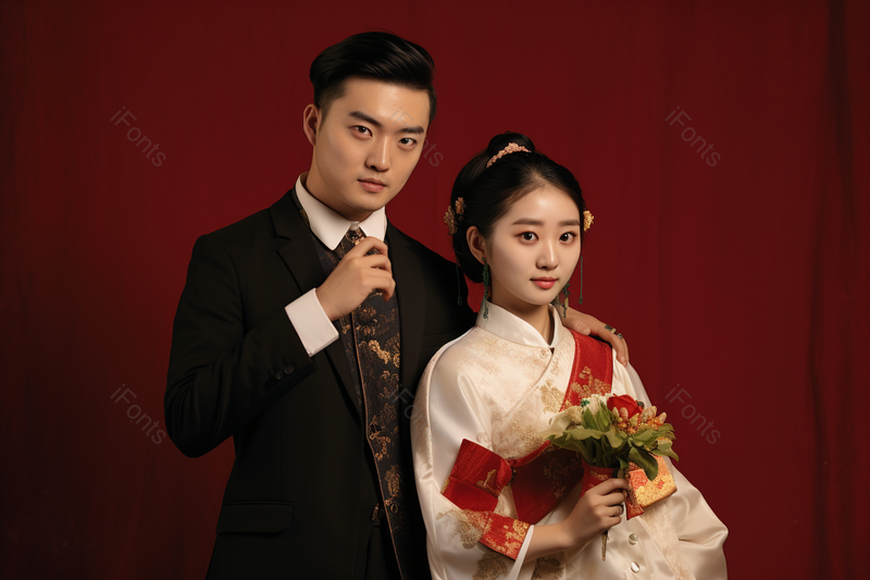 幸福的异性恋情侣甜蜜结婚照高清摄影,高清,摄影图,摄影图片,图片大全,摄影图免费下载